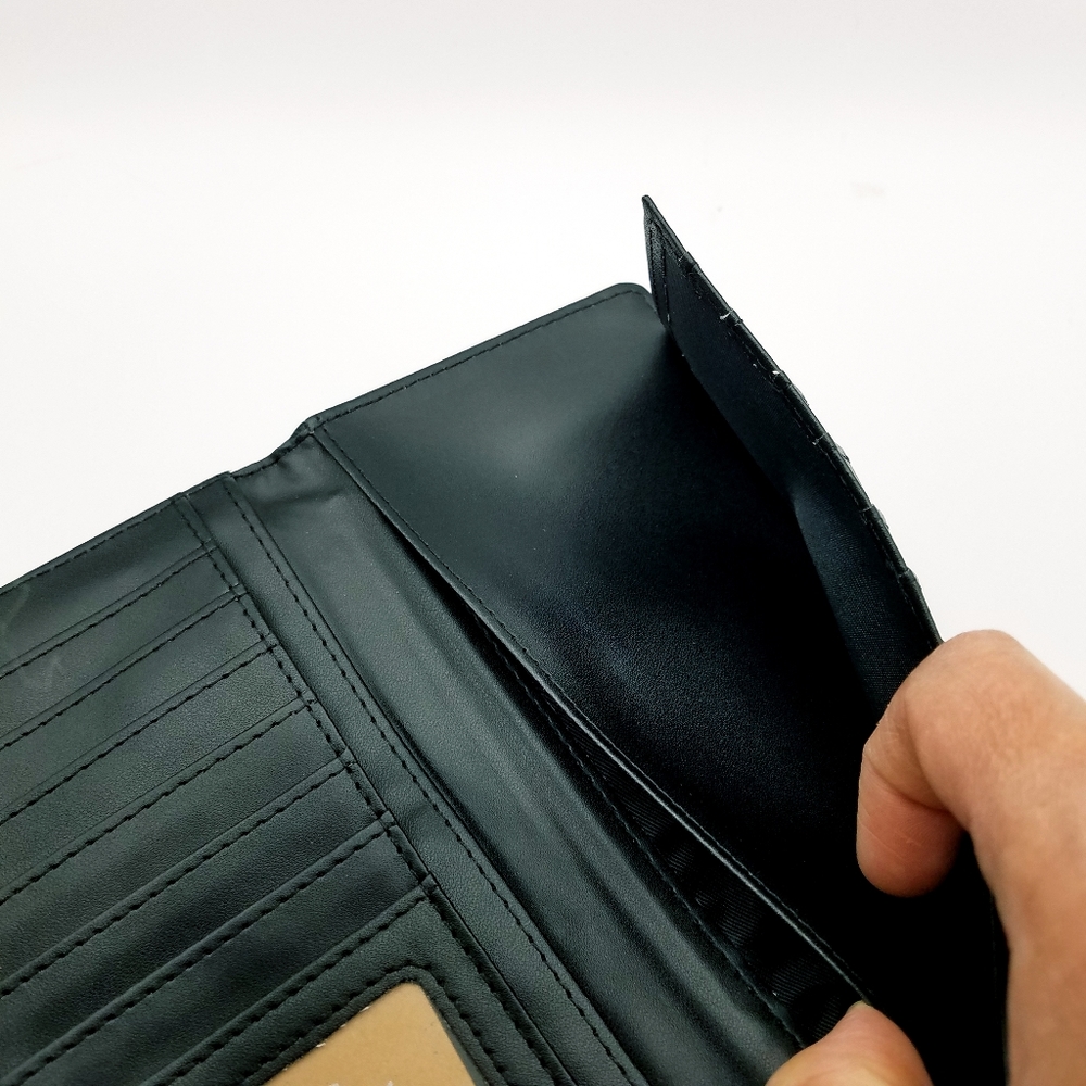 Cross mens wallet Western Bifold black embroidered - Picture 8 of 11
